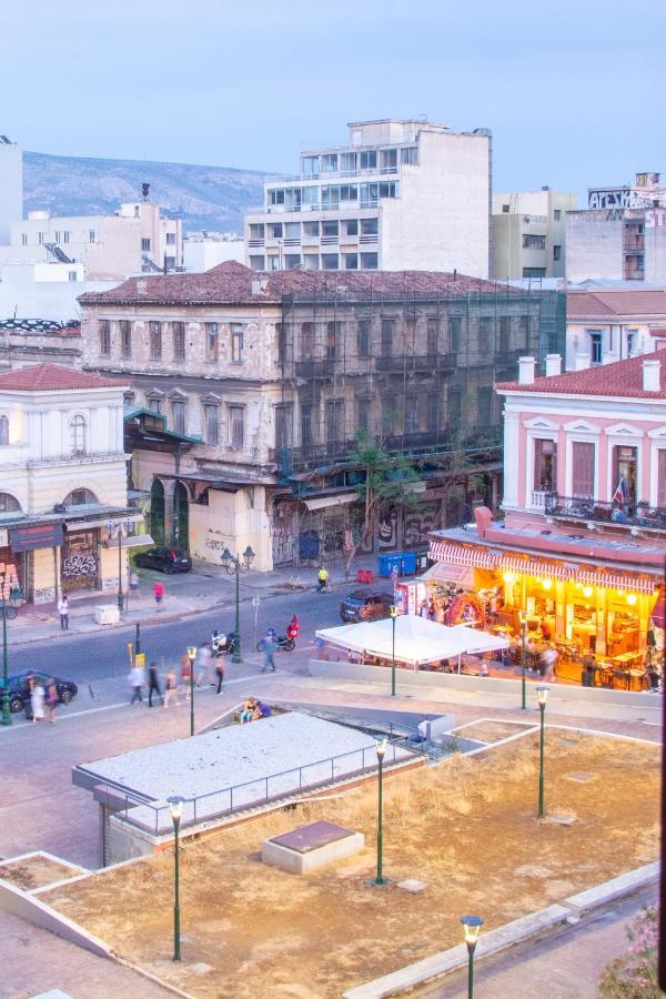 Mosaics Studio Apt In The Central Market Of Athens Apartment Exterior photo