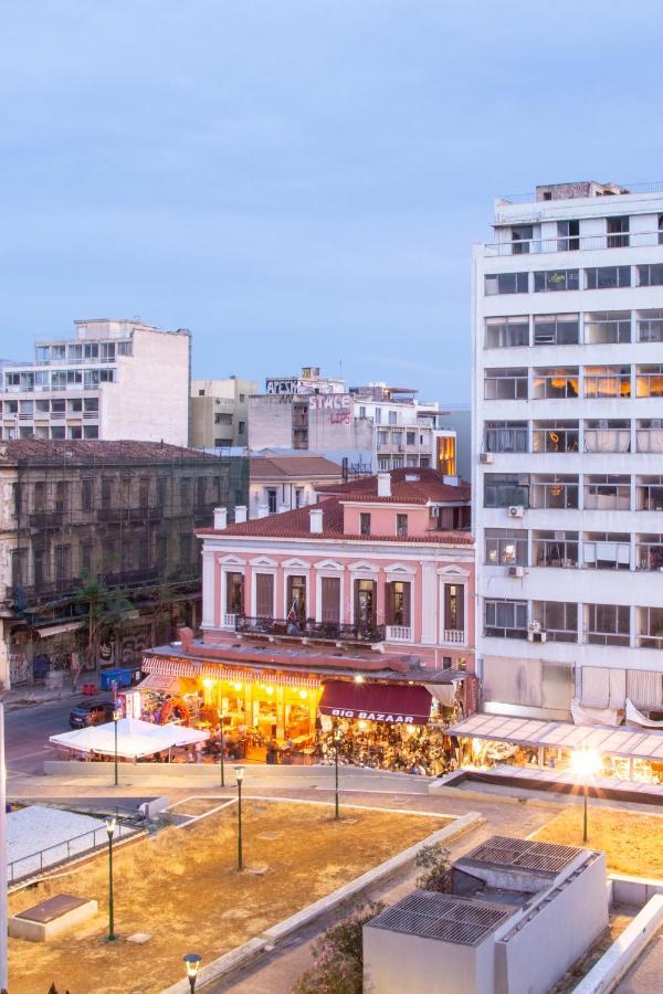 Mosaics Studio Apt In The Central Market Of Athens Apartment Exterior photo